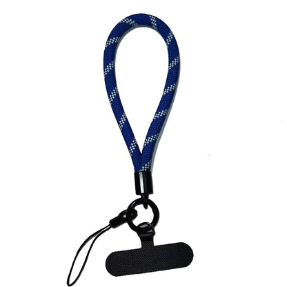 Phone Lanyard Wrist Strap Woven Phone Lanyard Creative Keychain Hanging Rope Anti-Lost Security Wristband Universal Short Rope