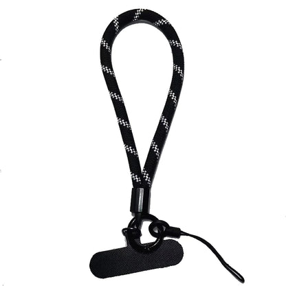 Phone Lanyard Wrist Strap Woven Phone Lanyard Creative Keychain Hanging Rope Anti-Lost Security Wristband Universal Short Rope